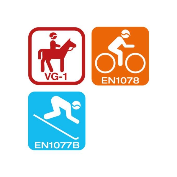 Preview: CASCO ,,Nori schwarz grau Hufeisen'', Gr.S